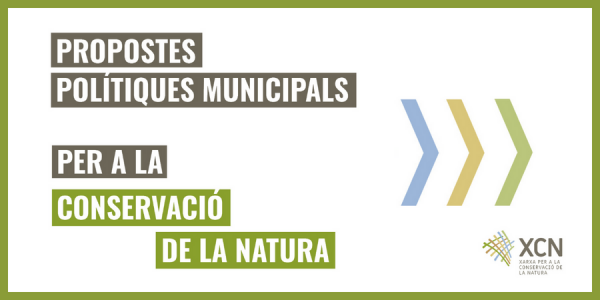 Et presentem fins a 20 propostes polítiques municipals per a la conservació de la natura
